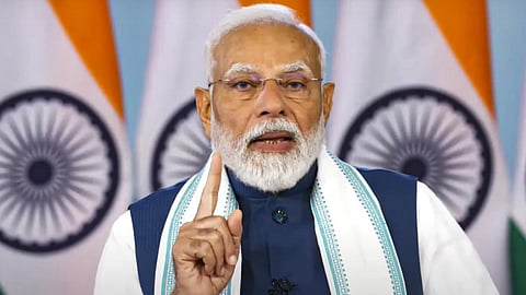 “தொழில் நிறுவனங்கள் உற்பத்தி துறையில் பெரிய முயற்சிகளை மேற்கொள்ள வேண்டும்” - பிரதமர் மோடி
