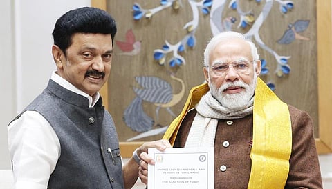 மன்னார் வளைகுடா கடல் பகுதியில் ஆழ்துளை எரிவாயு கிணறு அமைக்க கூடாது: பிரதமருக்கு ஸ்டாலின் கடிதம்
