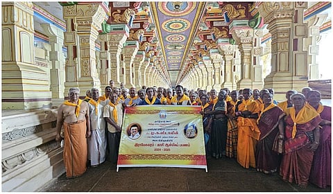 இந்து சமய அறநிலையத்துறை சார்பில் ராமேசுவரத்திலிருந்து காசிக்கு ஆன்மிக பயணம் துவக்கம்
