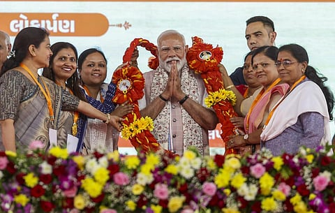 “இந்தியாவில் 10 ஆண்டுகளாக பெண்களின் பாதுகாப்புக்கு அரசு முன்னுரிமை” - பிரதமர் மோடி பேச்சு