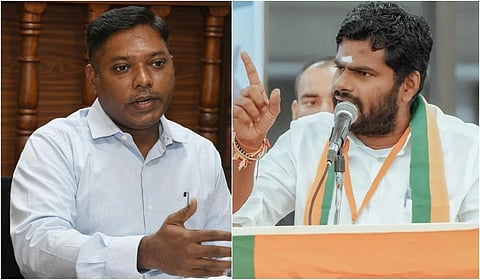 காங்கிரஸ் எம்.பி. சசிகாந்த் செந்தில் மன்னிப்பு கேட்க வேண்டும்: அண்ணாமலை வலியுறுத்தல்