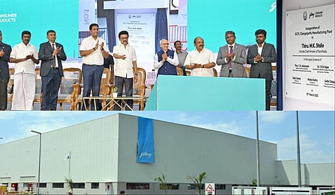 செங்கல்பட்டு அருகே கோத்ரெஜ் கன்ஸ்யூமர் ப்ராடக்ட்ஸ் நிறுவனத்தின் உற்பத்தி ஆலையை தமிழக முதல்வர் மு.க.ஸ்டாலின் திறந்து வைத்தார்