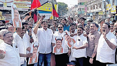 தர்மேந்திர பிரதானின் சர்ச்சை கருத்தும் தமிழகம் முழுவதும் திமுகவினர் போராட்டமும்