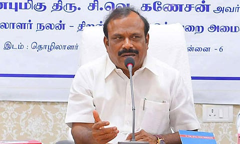 அமைப்புசாரா தொழிலாளர் நல வாரியங்களில் நலத்திட்ட உதவி மனுக்கள் மீது உடனே தீர்வு: அமைச்சர் சி.வி.கணேசன் உத்தரவு