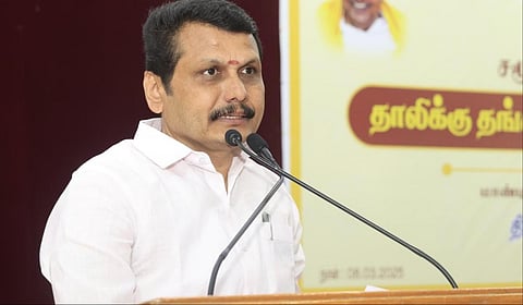 அமைச்சர் செந்தில் பாலாஜி | கோப்புப்படம்