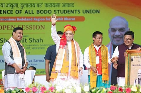 மோடி தலைமையில் வளர்ச்சிப் பாதையில் செல்லும் வடகிழக்கு மாநிலங்கள்: அமித் ஷா பெருமிதம்