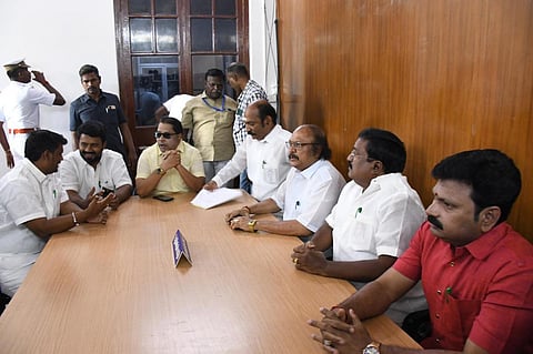 புதுச்சேரியில் புதிய கல்விக் கொள்கை அமலுக்கு எதிர்ப்பு: திமுக, காங். வெளிநடப்பு