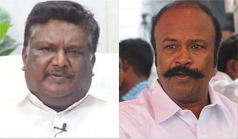 அமைச்சர்கள் எஸ்.எஸ்.சிவசங்கர் மற்றும் பெரியகருப்பன் | கோப்புப்படம்