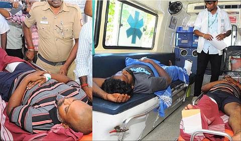 சேலம் ரவுடி கொலை வழக்கில் தொடர்புடைய மூவரை ஈரோடு போலீஸார் துப்பாக்கிச்சூடு நடத்தி கைது செய்தனர்