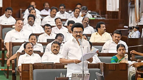 நீங்கள் ஏமாறாமல் இருந்தால் எங்கள் வாழ்த்துகள்: அதிமுக உறுப்பினர் தங்கமணி கருத்துக்கு ஸ்டாலின் பதில்