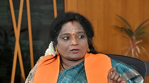 திமுக நிர்வாகிகள் நாவை அடக்கி பேச வேண்டும்: தமிழிசை சவுந்தரராஜன் எச்சரிக்கை