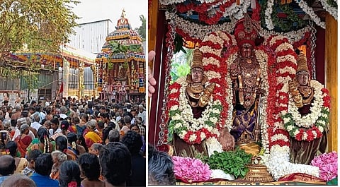 யதோக்தகாரி பெருமாள் கோயில் தேரோட்டம் கோலாகலம்!