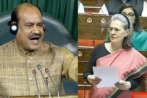 வக்பு சட்ட திருத்த மசோதா விவகாரத்தில் சோனியா காந்திக்கு ஓம் பிர்லா கண்டனம்