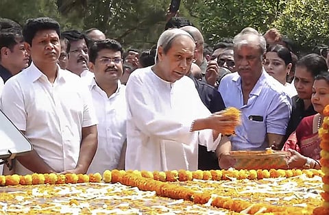 பிஜு ஜனதா தளம் தலைவர் பதவிக்கு 9-வது தடவையாக நவீன் பட்நாயக் வேட்புமனு தாக்கல்