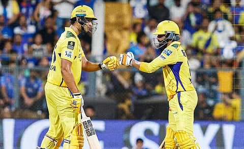 மும்பைக்கு 177 ரன்கள் இலக்கு நிர்ணயித்த சிஎஸ்கே | CSK vs MI