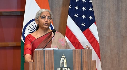 இந்தியாவின் வளர்ச்சியில் இணைய வேண்டும்: உலகளாவிய நிறுவன சிஇஓ-க்களுக்கு நிர்மலா சீதாராமன் அழைப்பு