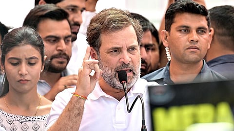“பஹல்காம் தாக்குதல் விவகாரத்தில் மத்திய அரசுக்கு முழு ஆதரவு” - அனைத்துக் கட்சி கூட்டத்துக்கு பிறகு ராகுல் காந்தி உறுதி