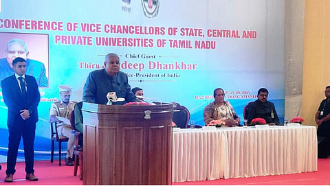 குருகுலம் முதல் தேசிய கல்விக் கொள்கை வரை: ஊட்டி மாநாட்டில் ஜெகதீப் தன்கர் பெருமிதம்