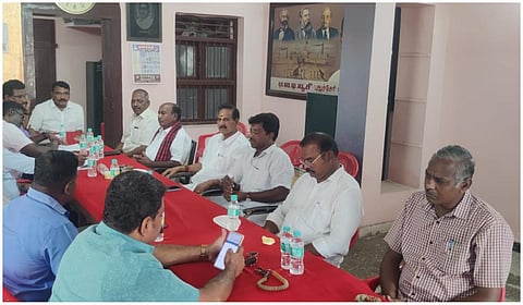 புதுச்சேரியில் மே 20-ல் பந்த்: ஏஐடியூசி தலைமையில் நடந்த கூட்டத்தில் முடிவு