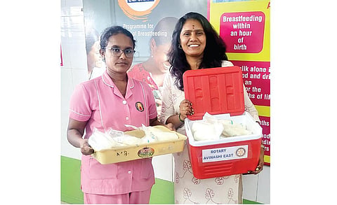 பச்சிளம் குழந்தைகளின் பசியாற்றும் சேவை! | முகங்கள்