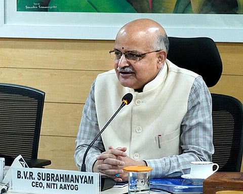 உலகின் 4வது பெரிய பொருளாதார நாடாக மாறியது இந்தியா: நிதி ஆயோக் சிஇஓ தகவல்!