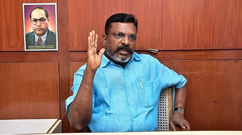 முதல்வர் நிதி ஆயோக் கூட்டத்தில் பங்கேற்றது தமிழக நலனுக்கு உகந்த அணுகுமுறைதான்: திருமாவளவன் கருத்து