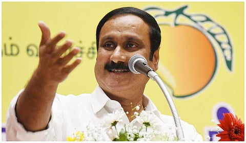 திருவேற்காடு கோலடி விளையாட்டுத் திடலில் கழிவுநீர் சுத்திகரிப்பு நிலையம்: அன்புமணி கண்டனம்