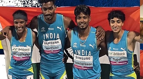 ஆசிய தடகள சாம்பியன்ஷிப்: ஒரே நாளில் ஒரு தங்கம், 4 வெள்ளி வென்றது இந்தியா