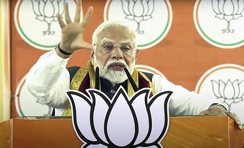 “மேற்கு வங்கத்தில் 5 பிரச்சினைகளால் பாதிப்பு; மக்கள் மாற்றத்தை விரும்புகின்றனர்” - பிரதமர் மோடி