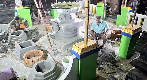 ஏகாம்பரநாதர் கோயிலில் 4-வது பாலாலயம்: ஜூன் 5 வரை மூலவரை தரிசிக்கலாம்!