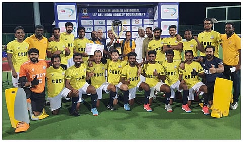 அகில இந்திய ஹாக்கி போட்டி: புதுடெல்லி மத்திய நேரடி வரிகள் வாரிய அணி சாம்பியன்
