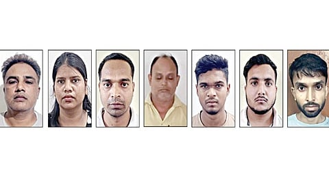 ‘ஆபரேஷன் ஹைட்ரா’ நடவடிக்கையில் கைது செய்யப்பட்டவர்கள்.