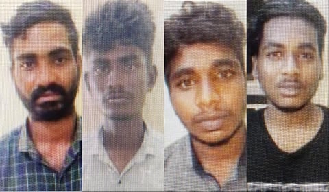 தூத்துக்குடி மீனவர் கொலை வழக்கில் ஆயுள் தண்டனை விதிக்கப்பட்ட கிசிங்கர், லிவிங்ஸ்டன், மரிய ஜெர்மன், ரபேக் வேதா.