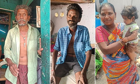 கண்பார்வை இழந்த அணில்பால் | கண்பார்வை இழந்த மாயக்கண்ணன் | கணவரை இழந்த ராதா, கைத்குழந்தையுடன் |