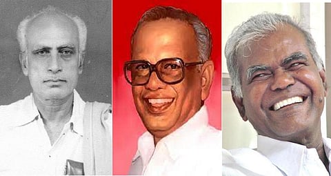 சோ.அழகர்சாமி, ப.மாணிக்கம், ஆர்.நல்லகண்ணு