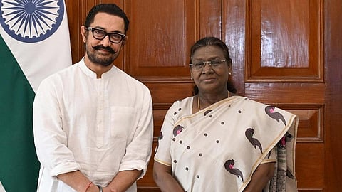 குடியரசுத் தலைவர் திரவுபதி முர்முவை சந்தித்தார் நடிகர் ஆமிர்கான்!