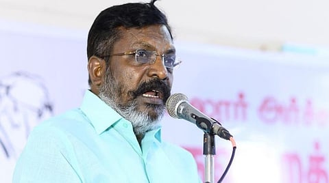 தேர்தல் ஆதாயத்துக்காக பாஜகவுக்கு துணைபோகும் அதிமுக: திருமாவளவன் விமர்சனம்