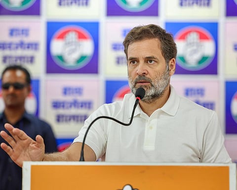 ராகுல் காந்தியை சந்திக்கும் முன்பு எங்கள் கோரிக்கையை நிறைவேற்றுக: தேர்தல் ஆணையத்துக்கு காங். கடிதம்