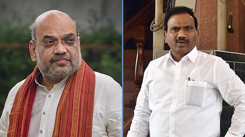 அமித் ஷாவை அவதூறாக பேசிய ஆ.ராசா மீது முதல்வர் நடவடிக்கை எடுக்காதது ஏன் என பாஜக கேள்வி