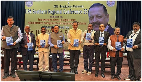 விண்வெளி பொருளாதாரத்தில் இந்தியா முன்னேற்றம்: மத்திய இணை அமைச்சர் நம்பிக்கை