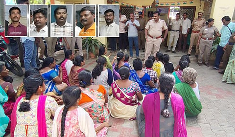 அஜித்குமார் வழக்கில் 5 காவலர்கள் சிறையில் அடைப்பு: உறவினர்கள் முற்றுகையால் காவல் நிலையத்தில் பரபரப்பு
