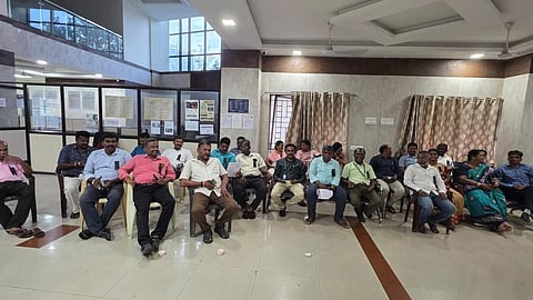தமிழ்நாடு திறந்தநிலை பல்கலை.யில் பேராசிரியர்கள் 2-வது நாளாக உள்ளிருப்பு போராட்டம்