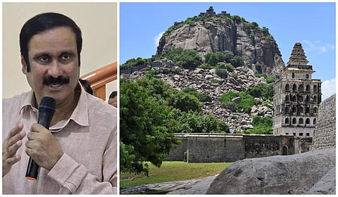‘செஞ்சிக் கோட்டையில் சுற்றுலா மேம்பாட்டுக்கான கட்டமைப்புகளை ஏற்படுத்துக’ - அன்புமணி கோரிக்கை