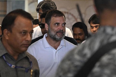 லக்னோ நீதிமன்றத்தில் ஆஜரான ராகுல் காந்தி