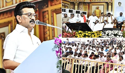 “டெல்லி காவி அணியின் கனவுத் திட்டம் பலிக்காது!” - முதல்வர் ஸ்டாலின் பேச்சு