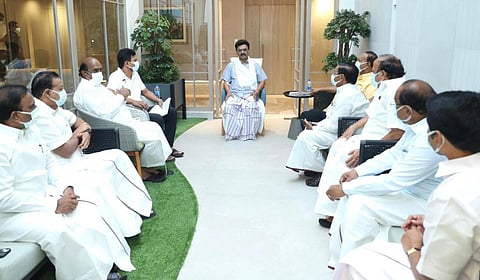 ஓரணியில் தமிழ்நாடு: திமுக நிர்வாகிகளுடன் அப்போலோ மருத்துவமனையில் முதல்வர் ஸ்டாலின் ஆலோசனை