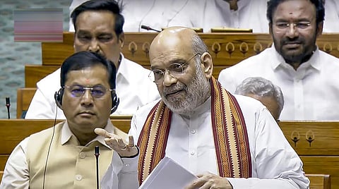 “பாகிஸ்தானுக்கு காங்கிரஸ் நற்சான்றிதழ் வழங்குகிறது” - அமித் ஷா குற்றச்சாட்டு