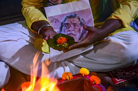ஷிபு சோரன் உடல்நிலையில் முன்னேற்றம் ஏற்பட ராஞ்சியில் நடத்தப்பட்ட ஹோமம்