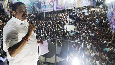 அடுத்து அமையும் அதிமுக ஆட்சியில் இரும்புக் கரம் கொண்டு குற்றங்கள் தடுத்து நிறுத்தப்படும்: பழனிசாமி உறுதி