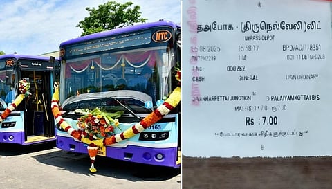 நெல்லையில் தாழ்தள அரசு பேருந்துகளில் திடீர் கட்டண குறைப்பு!